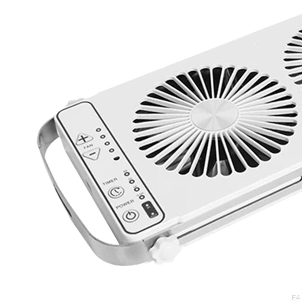 Dual Fan RV Roof Ventilation System with Extended Power Cable