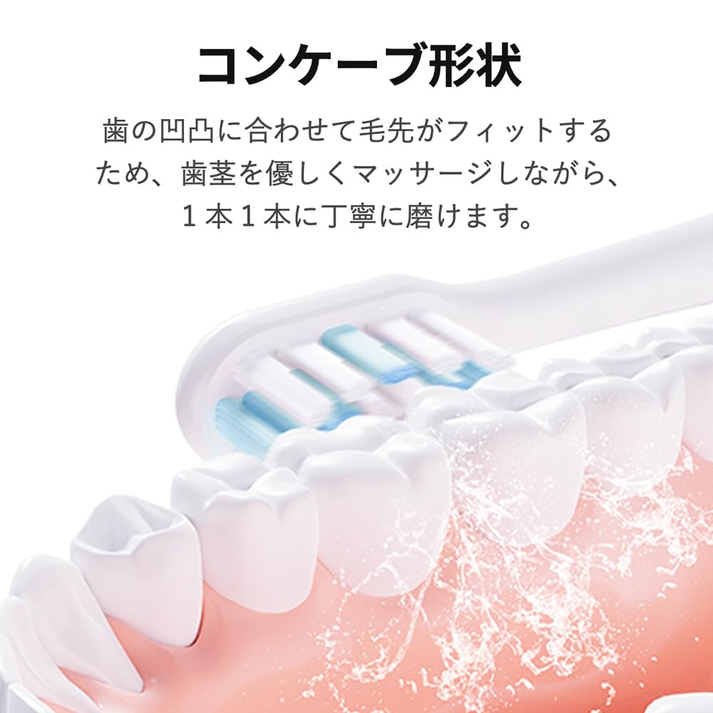 MiLink TB02 Electric Toothbrush Set of 12 Dedicated Replacement Brush Replacement Brush Dupont Brush Soft with Cap Children Adults Whitening Genuine