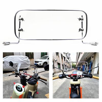 Motorrad-Windschutzscheibenersatz, universelles Windschutzscheibenvisier, Frontscheibe, Windabweiser, Roller, modifiziertes Zubehör