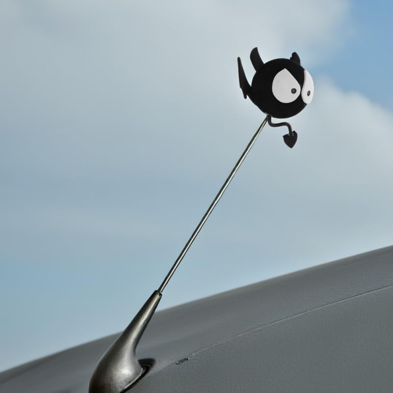 GLEAVI 3pcs Car Antenna Decoration Sunscreen Window Film Insulation Film Window Film Wire Plug