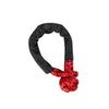 17ton 37400lbs Soft Shackle ATV UTV Tow Trailer Hook Winch Rope Knot Polyethylene Rescue Self-Rescue Refitting