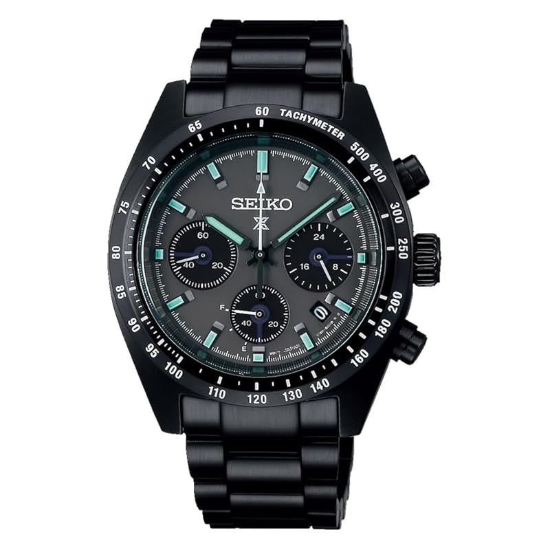 

seiko SEIKO watch solar Prospex speed timer chronograph black SSC917P1 men s [product]