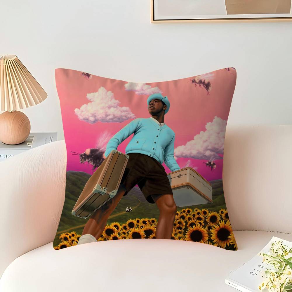 T-TylerS The Creator Cushion Cover Decorative Pillow Sofa Home Decor Case Pillow Cases