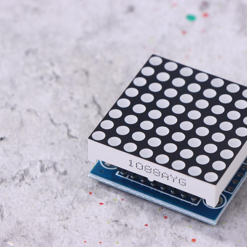 1Pc Max7219 Dot Matrix Module Led Module Display Module Support Cascading Control Mcu Control Driver