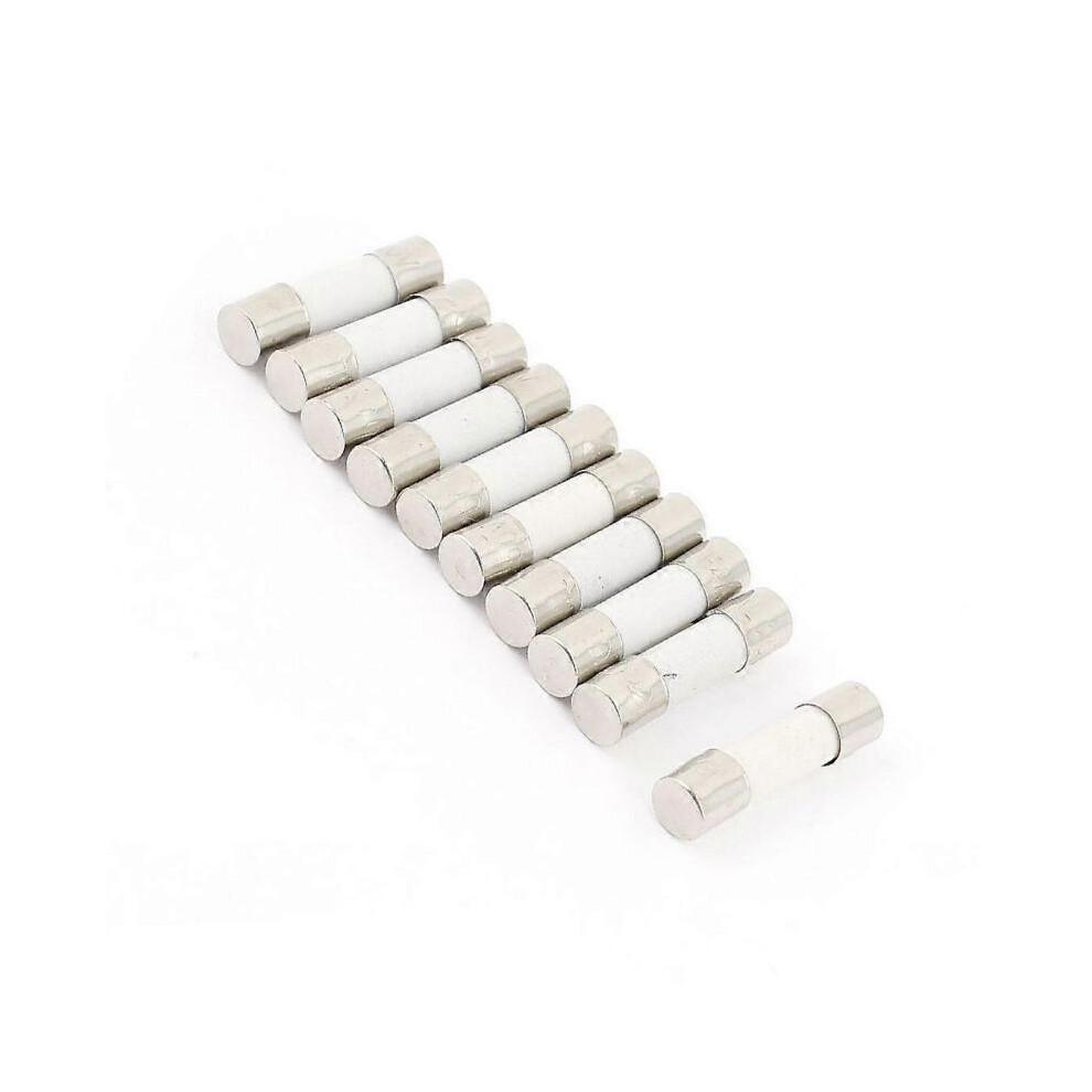 Fusível cerâmico retardado 250 V 5 A T5 A, 10,5 x 20 mm