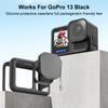 Silicone Case with Lens Cover & Lanyard Soft Sleeve Anti-Scratch Protective Housing Camera Protector for GoPro 13 Accessories
