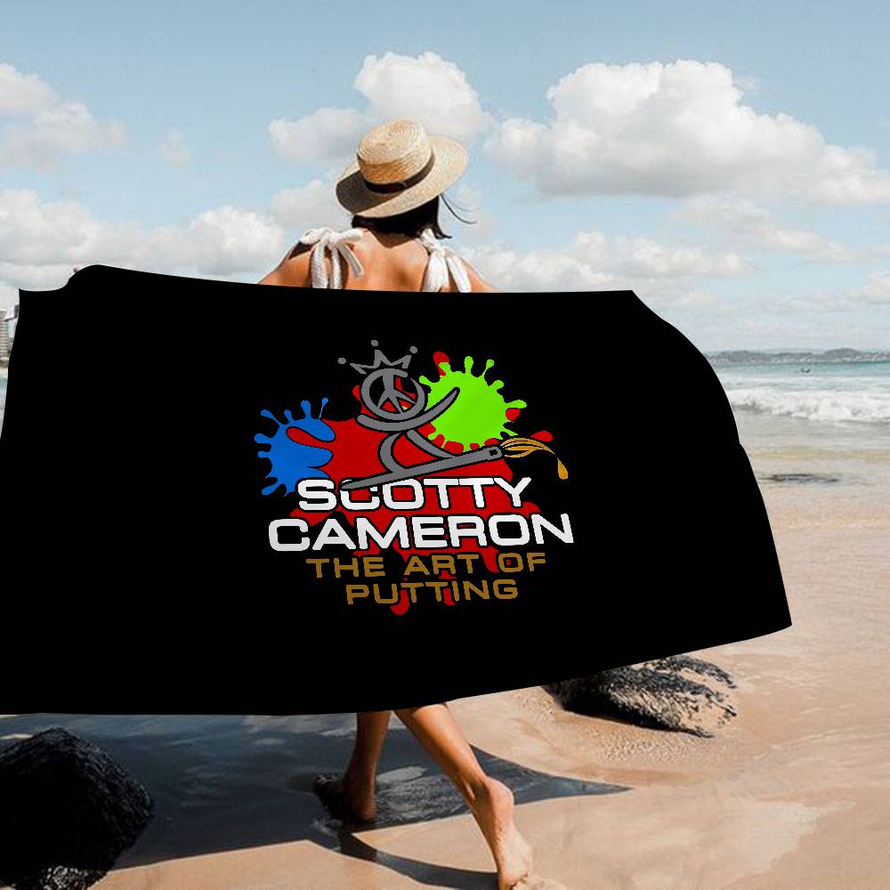 Fashion S-SCOTTY C-CAMERON Big Microfiber Beach Towels Quick Dry Towel Sand Beach Towels Pool Towel For Travel Swim Pool Yoga