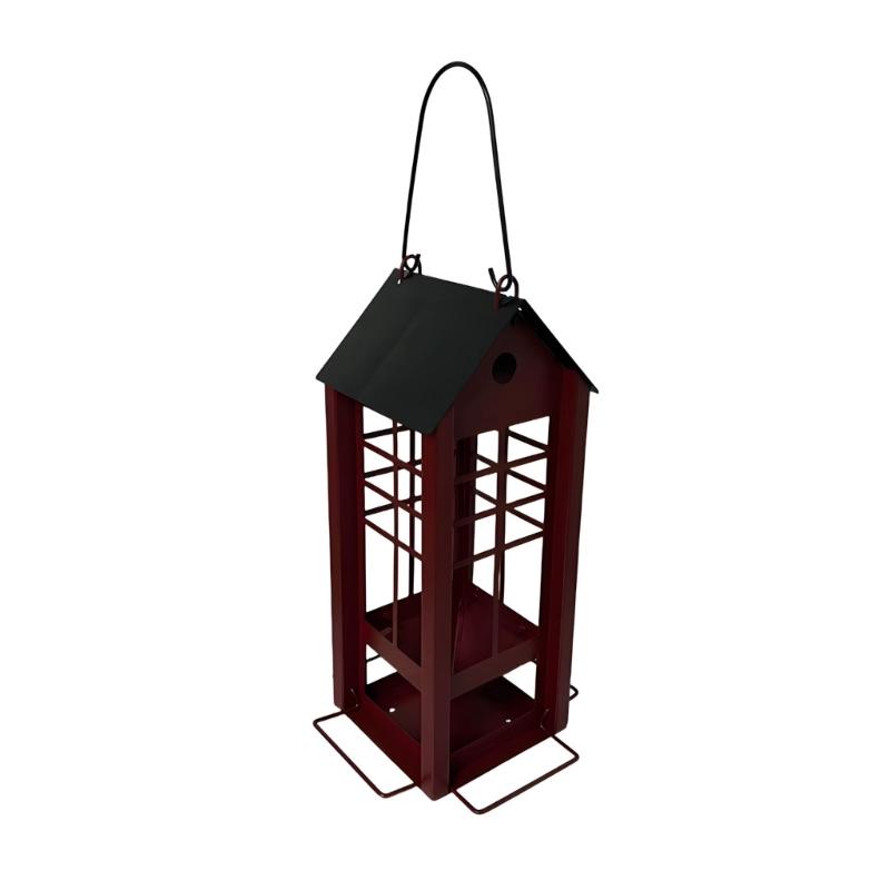 

Vertical Suspended Wild Bird supplier constructed From Rustproof Metal For Continuous Outdoor Nourishment красный