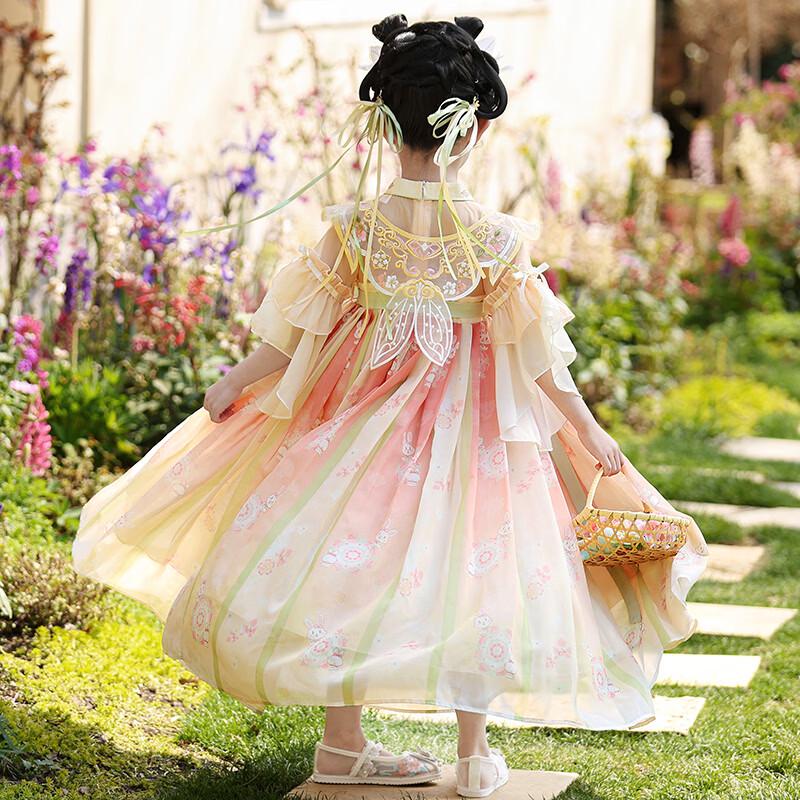 Nisha Belle Girls' Hanfu Ancient Style Dress