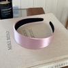 Solid Wide Hairbands For Women Girls Satin Hair Bands Fashion Headband Hair Hoop for Korean Hair Accessories Gift