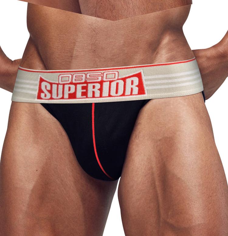 Men's Low Waist Fitness Anti-Chafing Briefs BS844