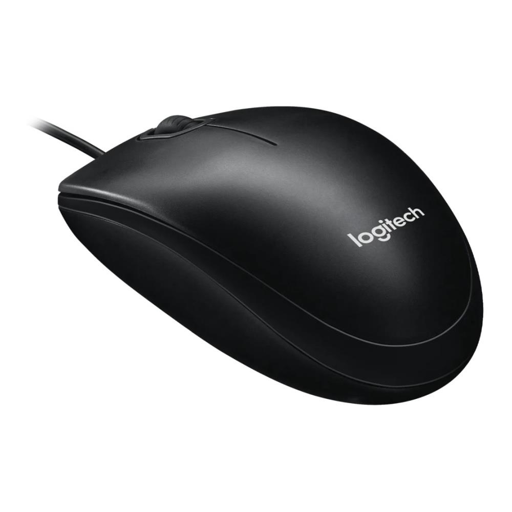 Logitech M100 Wired Optical Mouse Black