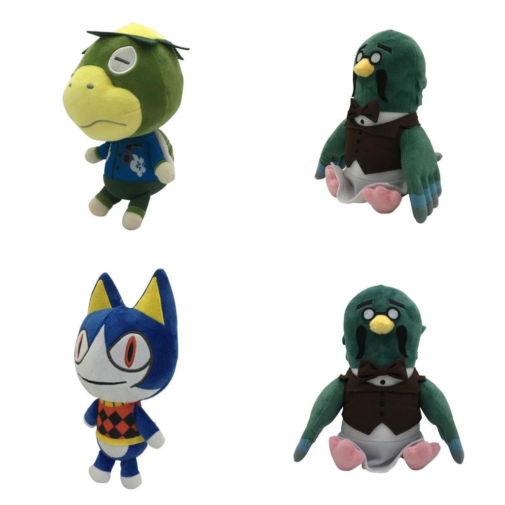 Adorable Animal Crossing Tom Nook Kk Plush Toy Raccoon Soft Stuffed Doll For Kids