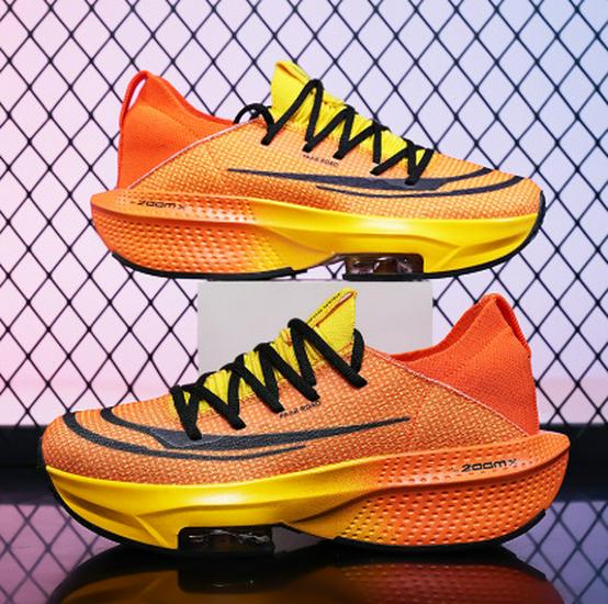 Breaking 2 Pegasus 37: Carbon Plate Air Cushion Shock-Absorbing Men's Running Shoes - Breathable and Ideal for Summer Sports