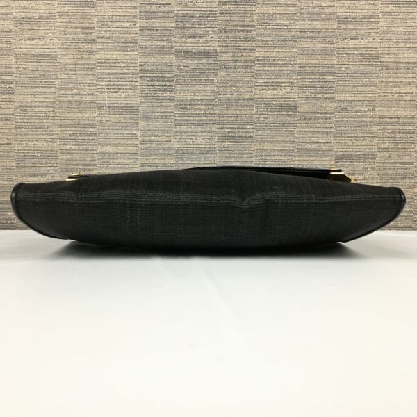 Hergestellt in Westdeutschland Vintage COMTESSE Zweite Clutch Schwarz(GEBRAUCHT)