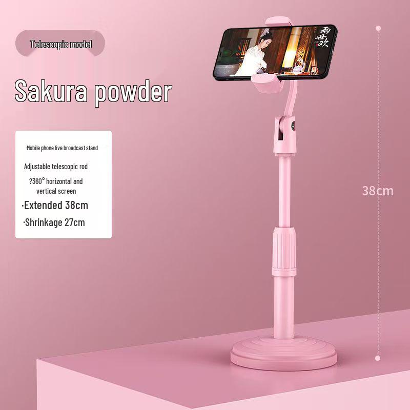 Adjustable Multi-Function Mobile Phone Stand for Photos, Videos, and Live Streaming