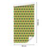 Peach and yellow argyle rhombus wallpaper for living room and bedroom 50x1000