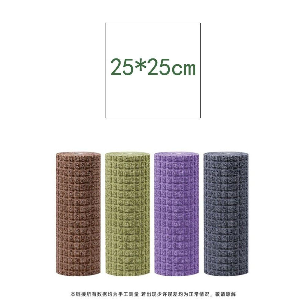 20Pcs/Roll Absorbent Dishwashing Cloths Tear Away Cloth Roll Rag New Cleaning Wipes Wet and Dry