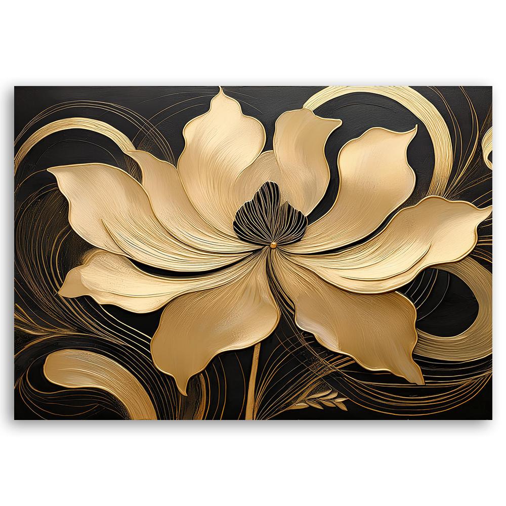 Canvas print, Beige flower