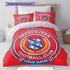Custom Name SC Heerenveen2 Pattern Bedding Quilt Set  Home Decoration  Gift (1 * Duvet Cover + 2 * Pillowcase  Without Core)