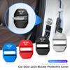 4Pcs Car Door Lock Buckle Protective Covers Zinc Alloy Cover For MINI Cooper JCW Countryman Clubman Cabrio Paceman Coupe Roadste