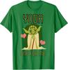 Star Wars Yoda One For Me Cute Valentine#039;s Day TShirt Unisex T-Shirt