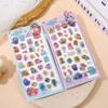 Zootopia 2 Judith Nick 3D Crystal Relief Stickers Cartoon Pop Scrapbooking Diy Journaling Stationery Diary Phone Decor Toys Gift