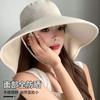 UV Protection Sunscreen Face Covering Large Shawl Sun Windproof Cycling Visor Versatile Bucket Hat Women Summer Seaside