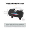Car Glasses Holder Sun Visor Storage Box Cards Tickets Eyeglass Case For BMW Performance 1 3 5 7 Series M E93 F20 iX1 iX2 iX3 ADMVN1
