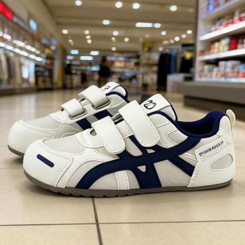 Velcro Flat-soled German Training Shoes Women's Spring and Autumn 2025 New Little White Shoes Casual Sports Shoes Board Shoes Forrest Gump Shoes