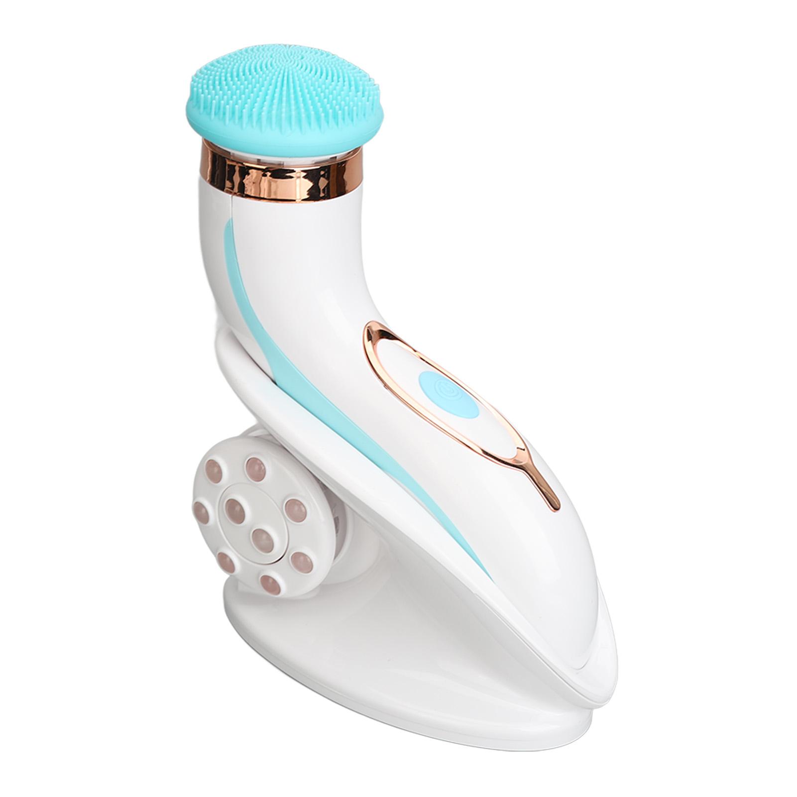 

Электронная щетка для лица Jadestone Scrubbing IPX5 Водонепроницаемая силиконовая очищающая щетка для лица