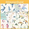 Flamingos Creatures Marine Ice Cream Patterns Gifts Decorative Packaging Paper