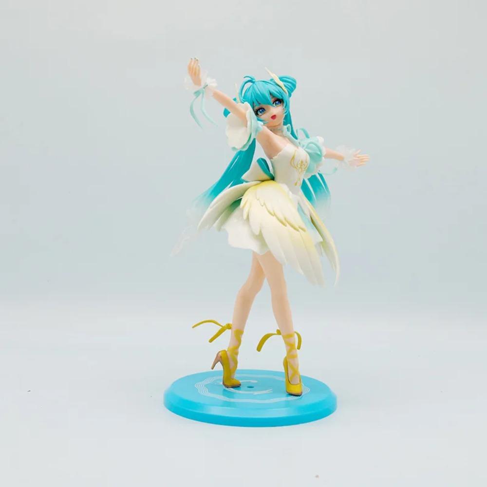 Anime Hatsune Miku Figure Wedding Dress Action Figures Kawaii Swimsuit Vocaloid PVC Collectible Model Toys Girl Gift