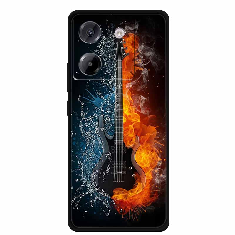 For Xiaomi Poco M7 Pro 5G Case Cartoon Painting Style Soft Silicone TPU Back Cover Cases for Poco M7 Pro 5G Shockproof Cover New