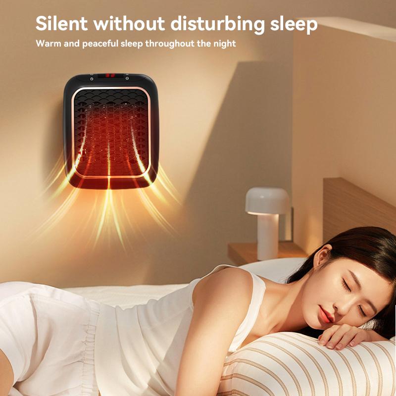 Xiaomi 1200W Mini Heater Wall Mounted Electric Heater Fast Heating PTC Ceramic Bathroom Heater with Remote Control for Indoor Bedroom