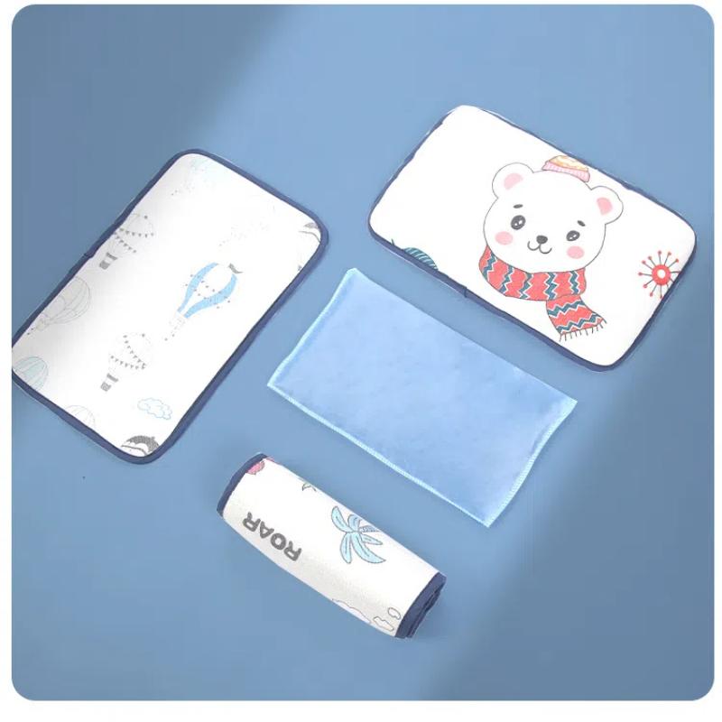 Baby Cot Mat Ice Silk Summer Breathable Baby Cartoon Mat Children's Breathable Ice Silk Mat Kindergarten Nap Mat