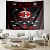 1PC Milan Football club Printed Tapestry Room Decoration Wall Hanging for Living Room Bedroom, dormitory, Birthday and Christmas gifts