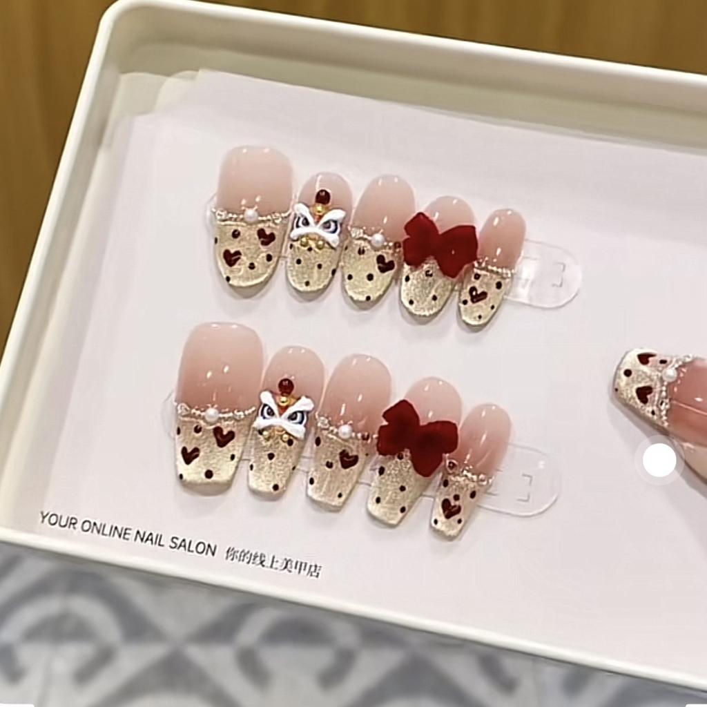 Pure Hand-made Phototherapy Wear Armor Xinyue Xingliu Finished Product Reusable Nail Art Patches