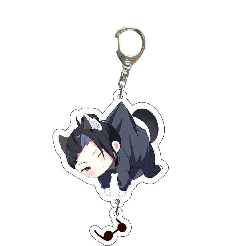 Jujutsu Kaisen Anime Keychain Satoru Gojo Yuji Itadori Megumi Fushiguro Nobara Kugisaki Backpack High Quality Gift Pendant Cosplay