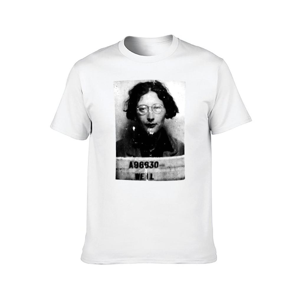 Simone Weil T-Shirt T-Shirts Designer T-Shirt Mann Designer T-Shirt