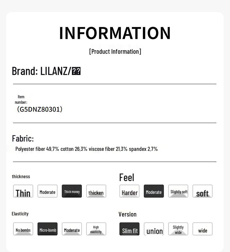 Lilang Men's Thermal Slim-Fit Stretch Denim Jeans