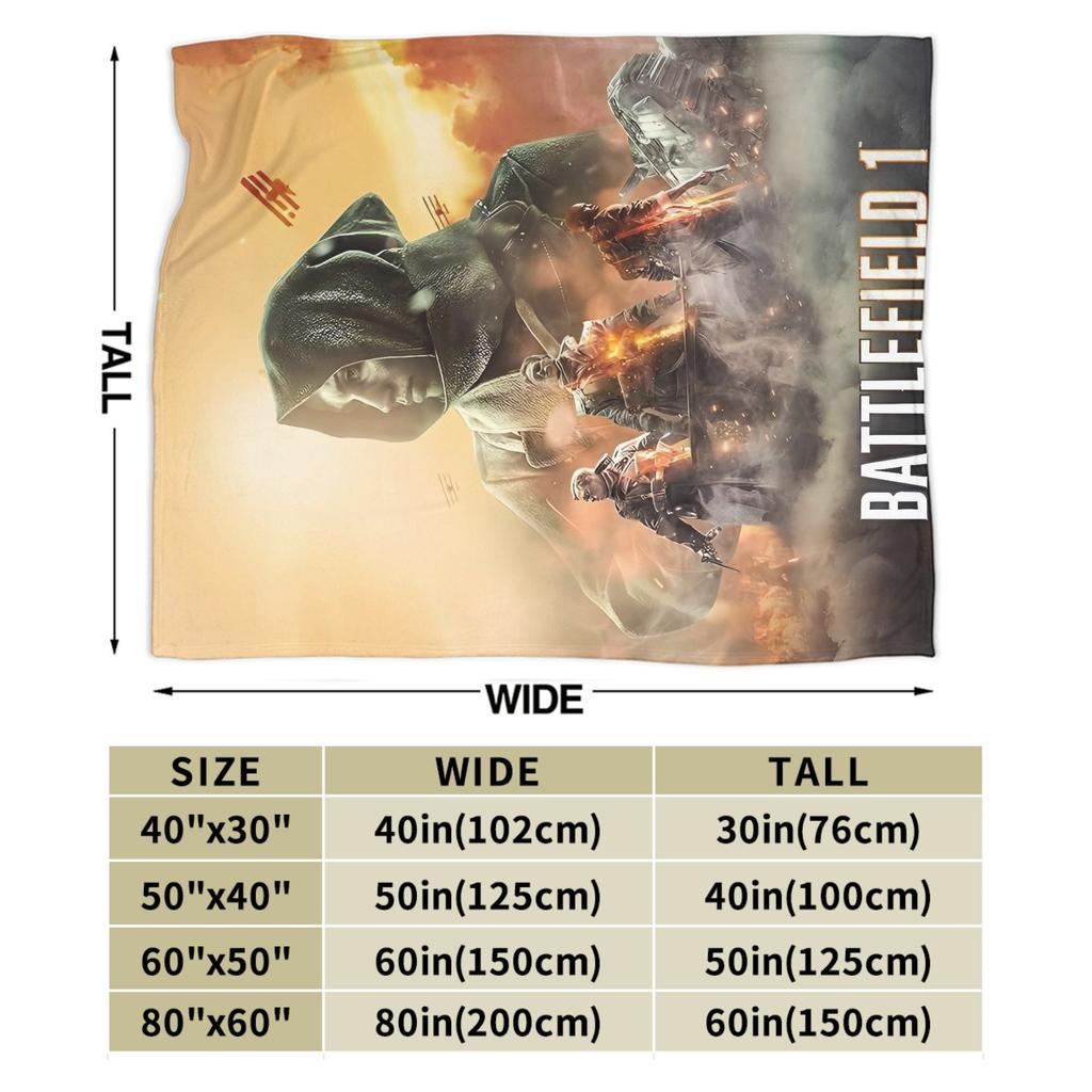 Battlefield 2042 Game Flannel Blanket  Soft Durable Throw Blanket for Home Decor Travel Funny Bedspread Sofa Bed Cover