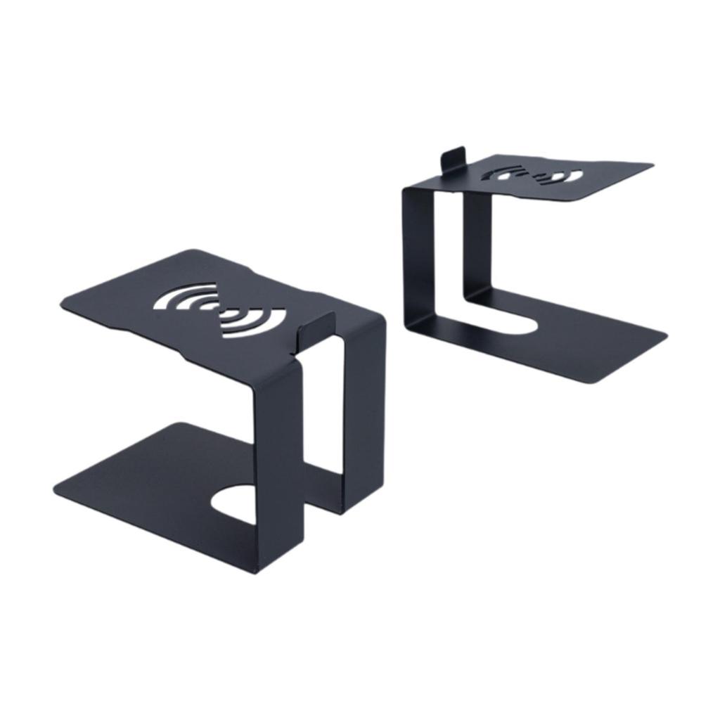 Desktop Speaker Stand Rack Holder Metal Iron C Shaped