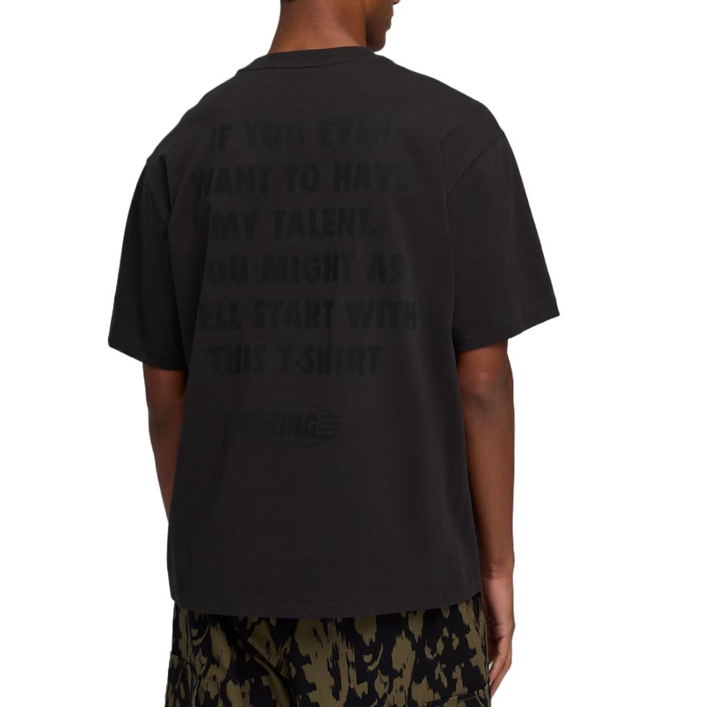 Puma King Round Neck Loose Fit Letter T-Shirt Men Tops 634777-31