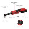 Lepmerk 3/8-inch 20V Cordless Electric Ratchet Wrench 450RPM Variable Speed 60N.M Power Ratcheting