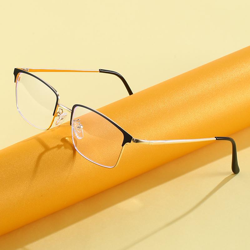 0 -0.5 -0.75 To -6.0 Blue Light Blocker Prescription Glasses For The Nearsighted Women Men Square Myopia Photochromic Spectacles