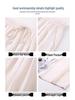 Slimming Women's Summer 2026 High-Waisted Satin Jacquard Straight-Leg Pants