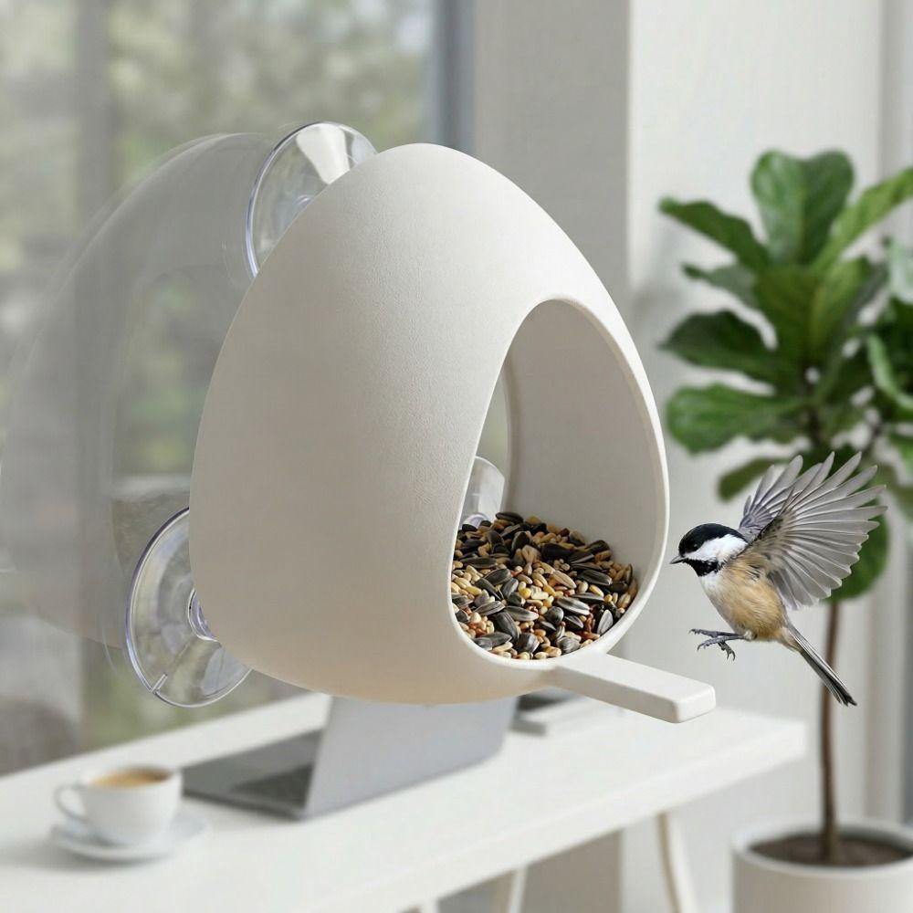 Detachable Hummingbird Feeder Suction Cup Bird Feeding Station Window Bird Feeder Balcony Windows