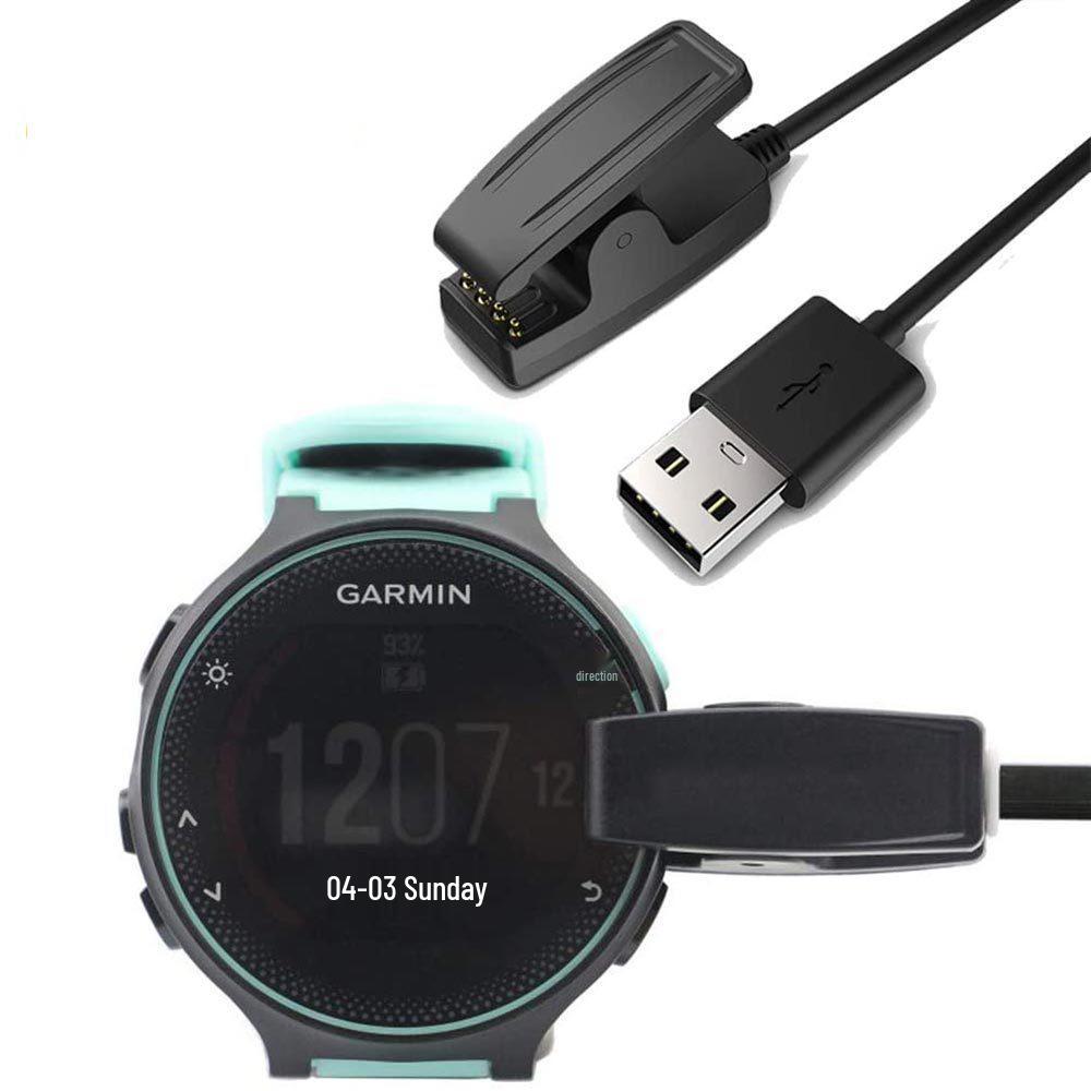 Compatible USB Charger Clip for Garmin S20, Forerunner 35, Lily 2