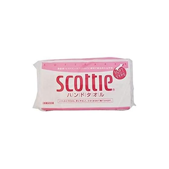 Бумажное полотенце Scotty 100W Мягкий тип 200 листов (100 комплектов) 60 шт.